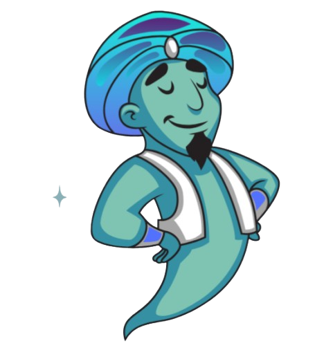 Car Genie mascot